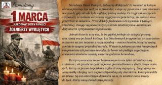 DZIEŃ PAMIĘCI ŻOŁNIERZY WYKLĘTYCH