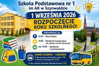 INAUGURACJA ROKU SZKOLNEGO 2026/2027