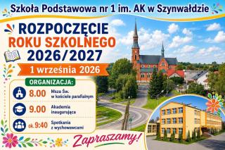 INAUGURACJA ROKU SZKOLNEGO 2026/2027